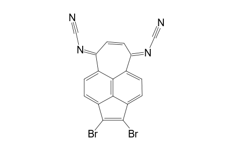 N,N'-Dicyano-1,2-dibromo-p-acepleiadylenequinonediimine