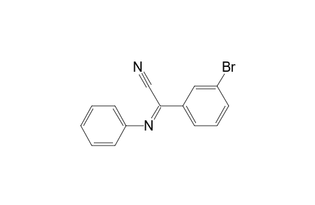 (m-BROMOPHENYL) (PHENYLIMINO)ACETONITRILE