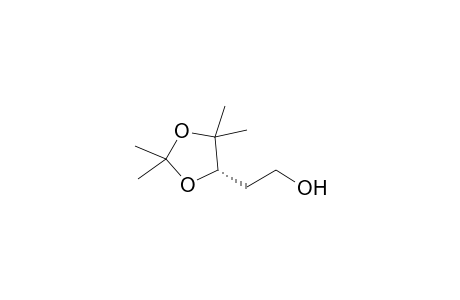 2-[(4S)-2,2,5,5-tetramethyl-1,3-dioxolan-4-yl]ethanol