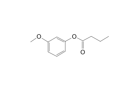 Butyric acid, m-methoxyphenyl ester