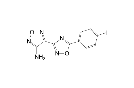 4-[5-(4-iodophenyl)-1,2,4-oxadiazol-3-yl]-1,2,5-oxadiazol-3-amine