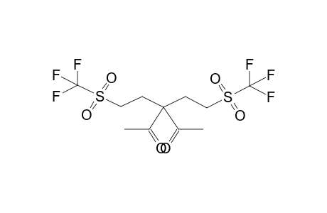 2,2-DIACETYL-1,5-DI(TRIFLUOROMETHYLSULPHONYL)PENTANE