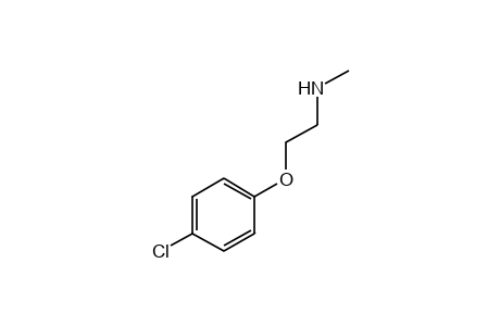 2-(p-chlorophenoxy)-N-methylethylamine