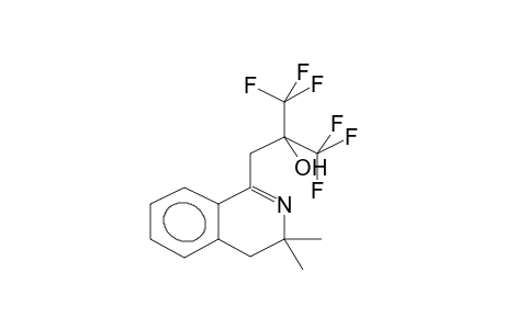 1-(2-HYDROXY-2-TRIFLUOROMETHYL-3,3,3-TRIFLUOROPROPYL)-3,3-DIMETHYL-3,4-DIHYDROISOQUINOLINE