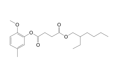 Succinic acid, 2-ethylhexyl 2-methoxy-5-methylphenyl ester