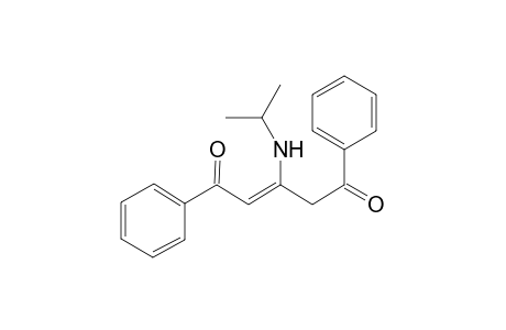 (Z)-1,5-Diphenyl-3-(2-propylamino)pent-2-en-1,5-dione