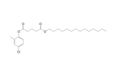 Glutaric acid, 2-methyl-4-chlorophenyl tetradecyl ester