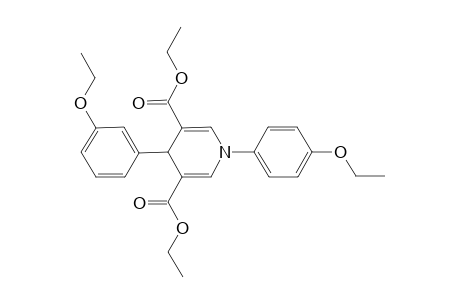 4-(3-Ethoxyphenyl)-1-(4-ethoxyphenyl)-4H-pyridine-3,5-dicarboxylic acid diethyl ester