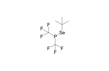 tert-Butylselanylbis(trifluoromethyl)phosphine