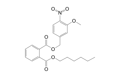 Phthalic acid, hexyl 3-methoxy-4-nitrobenzyl ester