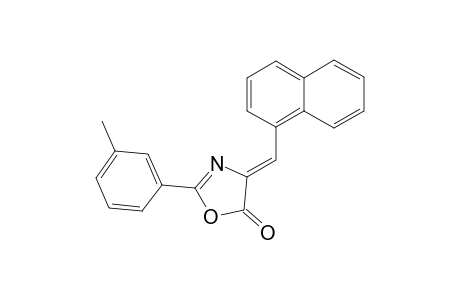 (4Z)-2-(3-Methylphenyl)-4-(1-naphthylmethylene)-1,3-oxazol-5(4H)-one