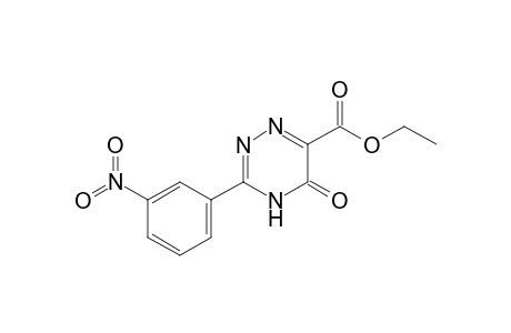 Ethyl 3-(3'-nitrophenyl)-5-oxo-4,5-dihydro-1,2,4-triazine-6-carboxylate
