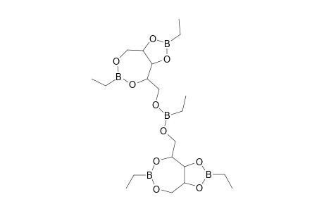 DL-XYLITOL, CYCLIC 1,4:2,3-BIS(ETHYLBORONATE) 5,5'-(ETHYLBORONATE)