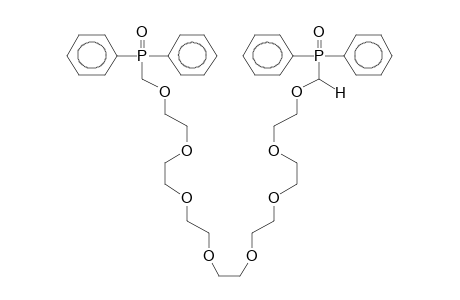 HEPTAETHENEGLYCOL, BIS(DIPHENYLPHOSPHINYLMETHYL) ESTER