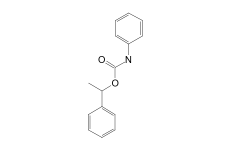carbanilic acid, alpha-methylbenzyl ester