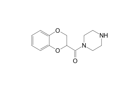 1-[(2,3-Dihydro-1,4-benzodiaxan-2-yl)carbonyl]piperazine