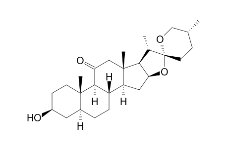 3-B-Hydroxy-5a-spirostan-11-one