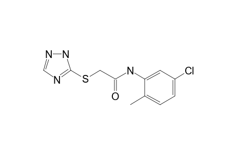 Acetamide, N-(5-chloro-2-methylphenyl)-2-(1H-1,2,4-triazol-5-ylthio)-