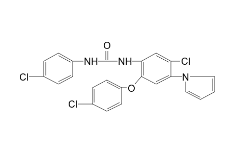 2-(p-chlorophenoxy)-4',5-dichloro-4-(pyrrol-1-yl)carbanilide