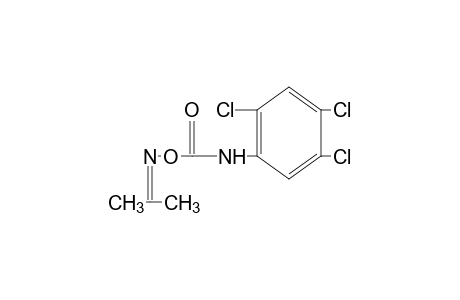 acetone, O-[(2,4,5-trichlorophenyl)carbamoyl]oxime