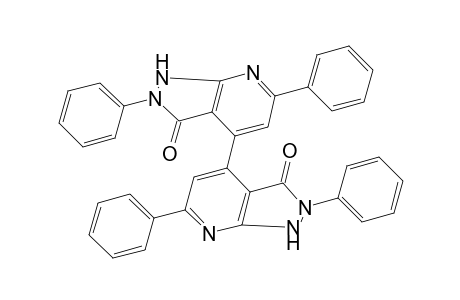 2,2',6,6'-tetraphenyl[4,4'-bi-1H-pyrazolo[3,4-b]pyridine-3,3'(2H,2'H)-dione