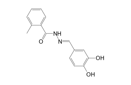 N'-[(E)-(3,4-Dihydroxyphenyl)methylidene]-2-methylbenzohydrazide