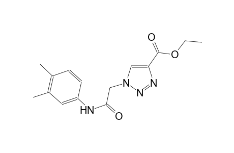 1H-1,2,3-triazole-4-carboxylic acid, 1-[2-[(3,4-dimethylphenyl)amino]-2-oxoethyl]-, ethyl ester