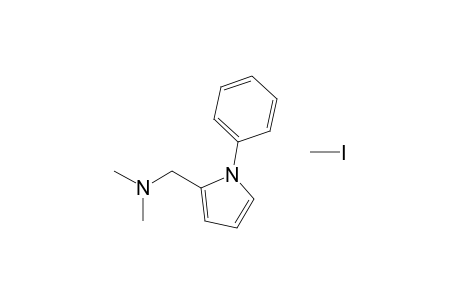 1-Phenyl-2-(dimethylamino)methylpyrrole methiodide