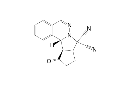 EXO-8,8-DICYANO-11-OXO-8A,9,10,11,11A,11B-HEXAHYDROCYCLOPENTA-[3,4]-TETRAHYDROPYRROLO-[2,1-A]-PHTHALAZINE