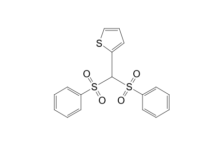 Thiophene, 2-[bis(phenylsulfonyl)methyl]-