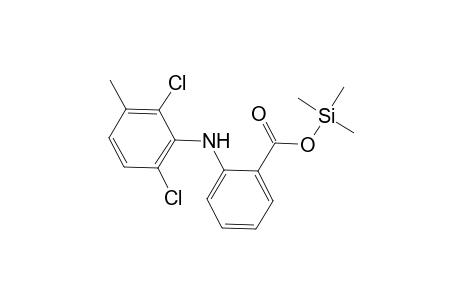 Benzoic acid, 2-[(2,6-dichloro-3-methylphenyl)amino]-, trimethylsilyl ester