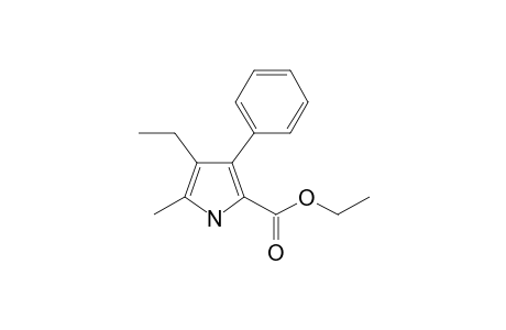 ethyl 4-ethyl-5-methyl-3-phenyl-1H-pyrrole-2-carboxylate