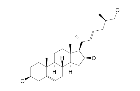 (22E,25R)-Cholesta-5,22-diene-3.beta.,16.beta.,26-triol