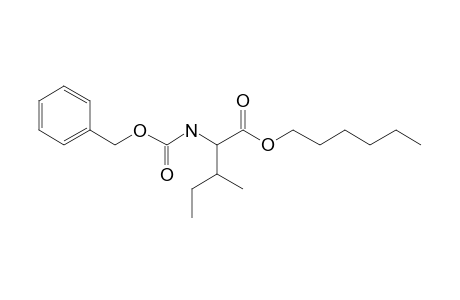 L-Isoleucine, N-benzyloxycarbonyl-, hexyl ester