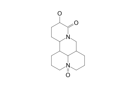 (-)-14-BETA-HYDROXYOXYMATRINE;(7A-S,11-S,13A-R,13B-R,13C-S)-DODECAHYDRO-11-HYDROXY-1-H,5-H,10-H-DIPYRIDO-[2.1-F:3'.2'.1'-IJ]