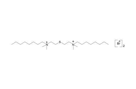 (thiodiethylene)bis[dimethyloctylammonium]dibromide