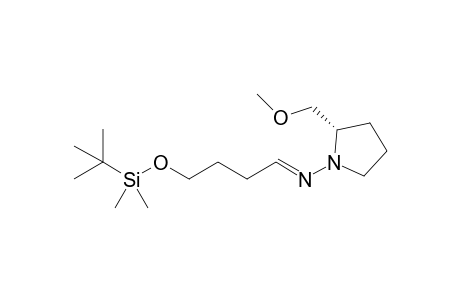 (E)-4-[tert-butyl(dimethyl)silyl]oxybutylidene-[(2S)-2-(methoxymethyl)pyrrolidino]amine