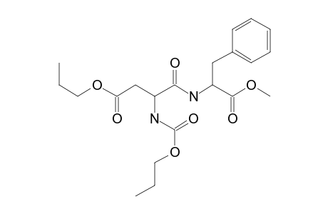 Aspartame, N-(N-propyloxycarbonyl)-, N-propyl ester