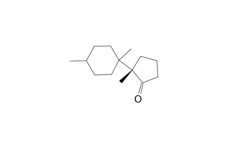 2-(1,4-Dimethylcyclohexyl)-2-methylcyclopentanone