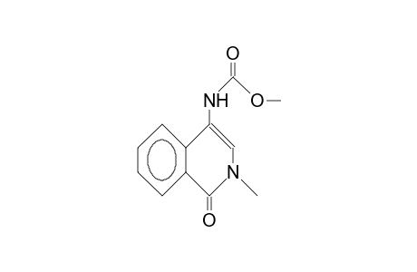 4-METHOXYCARBONYLAMINO-2-METHYL-1(2H)-ISOCHINOLINON