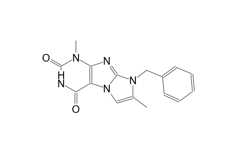 8-benzyl-1,7-dimethyl-1H-imidazo[2,1-f]purine-2,4(3H,8H)-dione