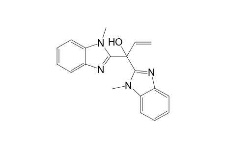 1,1-bis(1-methyl-2-benzimidazolyl)-2-propen-1-ol