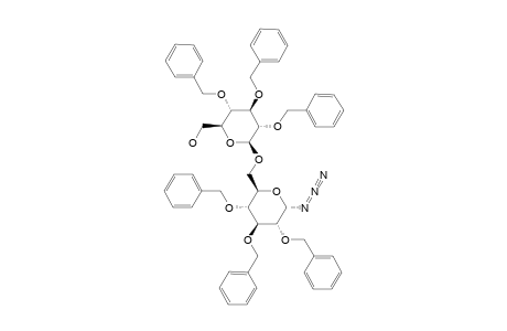 O-(2,3,4-TRI-O-BENZYL-BETA-D-GLUCOPYRANOSYL)-(1->6)-2,3,4-TRI-O-BENZYL-ALPHA-D-GLUCOPYRANOSYL-AZIDE