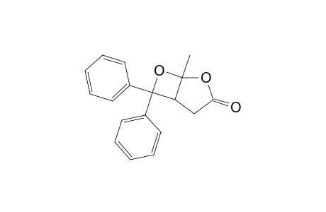 1-METHYL-6,6-DIPHENYL-2,7-DIOXA-BICYCLO-[3.2.0]-HEPTAN-3-ONE