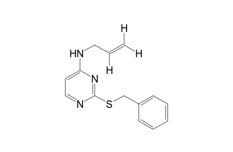 4-(allylamino)-2-(benzylthio)pyrimidine