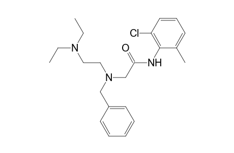 2-{benzyl[2-(diethylamino)ethyl]amino-6'-chloro-o-acetotoluidide