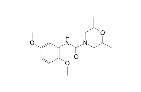 2',5'-dimethoxy-2,6-dimethyl-4-morpholinecarboxanilide