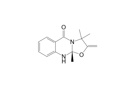 2-Methylene-2b-methyl-3,3-dimethyloxazolo[2,3-b]quinazolin-5-(4H,10H)-one