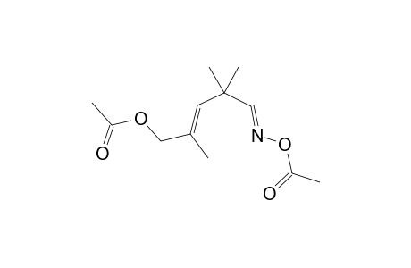 (E)-N-Acetoxy-3,3-dimethyl-5-(acetoxymethyl)-1-azahexa-1,4-diene