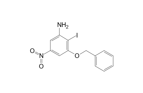 3-Benzyloxy-2-iodo-5-nitro-aniline